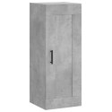 VidaXL Wysoka szafka, szarość betonu, 34,5x34x180 cm Lumarko!