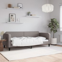 VidaXL Sofa z funkcją spania, kolor taupe, 80x200 cm, obite tkaniną Lumarko!