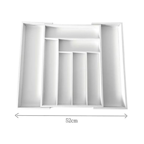 WKŁAD BAMBUSOWY DO SZUFLADY KINGHOFF KH-1748 biały Lumarko! XXX