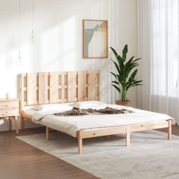 Rama łóżka, lite drewno, 150x200 cm, King Size Lumarko!