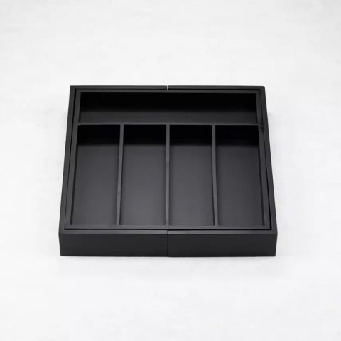 WKŁAD BAMBUSOWY DO SZUFLADY KINGHOFF KH-1745 czarny Lumarko!