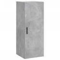 Wysoka szafka, szarość betonu, 34,5x34x180 cm Lumarko!