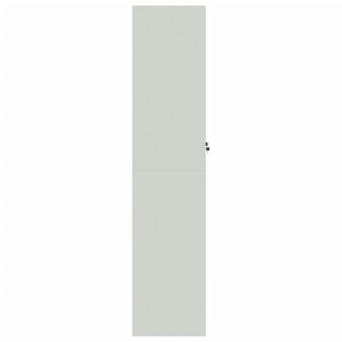 Szafa na dokumenty, jasnoszara, 90x40x180 cm, stalowa Lumarko!