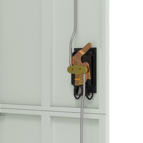 Szafa na dokumenty, jasnoszara, 90x40x180 cm, stalowa Lumarko!