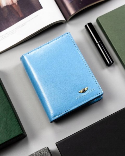 Skórzany portfel damski średnich rozmiarów — Peterson Lumarko!