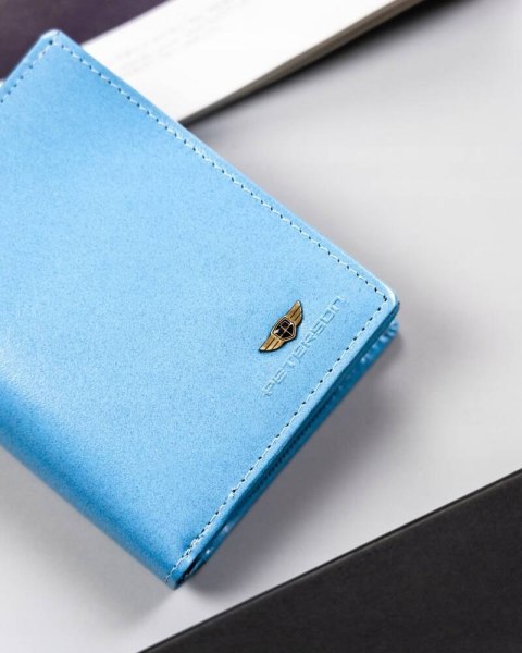 Skórzany portfel damski średnich rozmiarów — Peterson Lumarko!