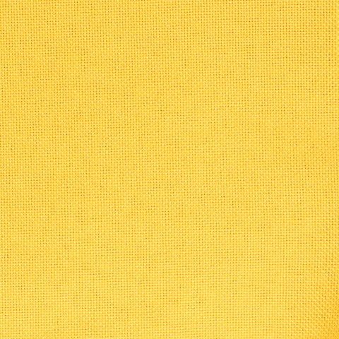 Fotel bujany z podnóżkiem, musztardowy, obity tkaniną Lumarko!