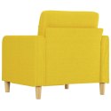 Fotel, jasnożółty, 60 cm, obity tkaniną Lumarko!
