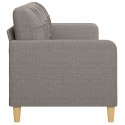 Sofa 3-osobowa, kolor taupe, 180 cm, tapicerowana tkaniną Lumarko!