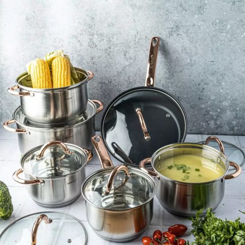 ZESTAW GARNKÓW 12 ELEMENTÓW KINGHOFF KH-1765 Lumarko!