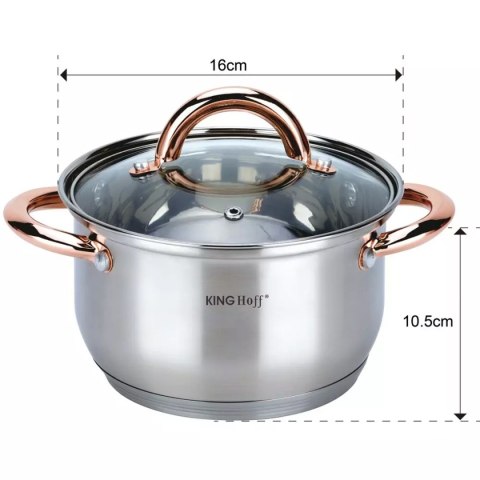 ZESTAW GARNKÓW 12 ELEMENTÓW KINGHOFF KH-1766 Lumarko!