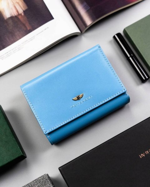 Elegancki portfel damski ze skóry naturalnej — Peterson Lumarko!