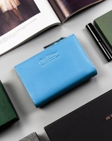 Elegancki portfel damski ze skóry naturalnej — Peterson Lumarko!