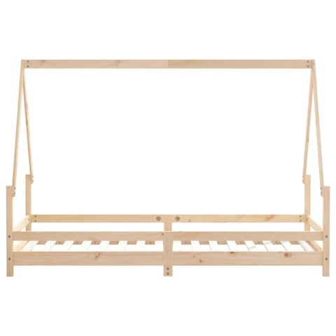 Rama łóżka dla dzieci, 80x200 cm, drewno sosnowe Lumarko!