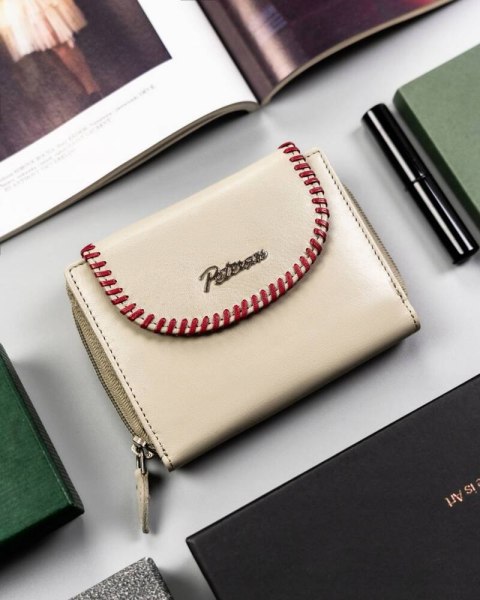 Skórzany Portfel Damski Na Zatrzask I Zamek Lumarko!