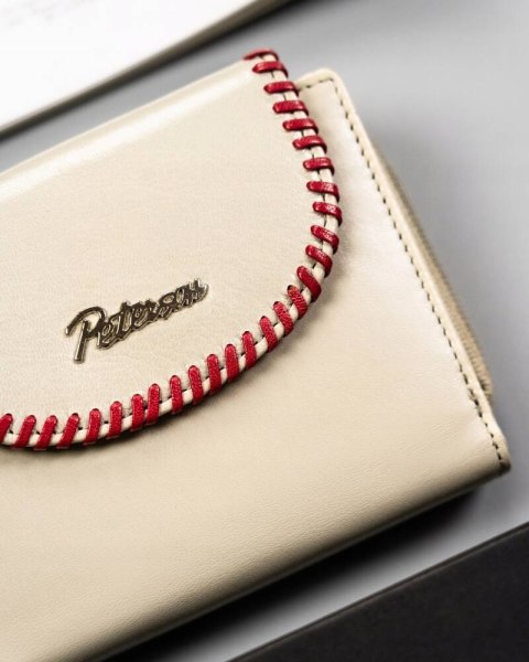 Skórzany Portfel Damski Na Zatrzask I Zamek Lumarko!