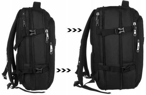 Duży, wodoodporny, podróżny plecak z miejscem na laptopa — Peterson Lumarko!