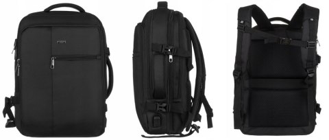 Duży, wodoodporny, podróżny plecak z miejscem na laptopa — Peterson Lumarko!