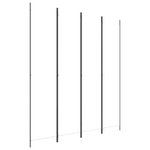 Parawan 4-panelowy, biały, 200x220cm, tkanina Lumarko!