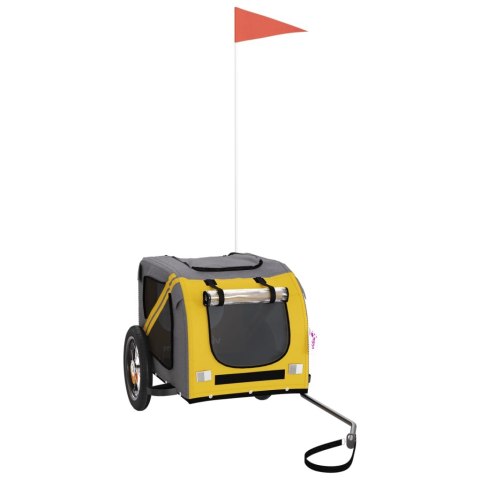 Przyczepka rowerowa dla psa, tkanina Oxford i żelazo Lumarko!