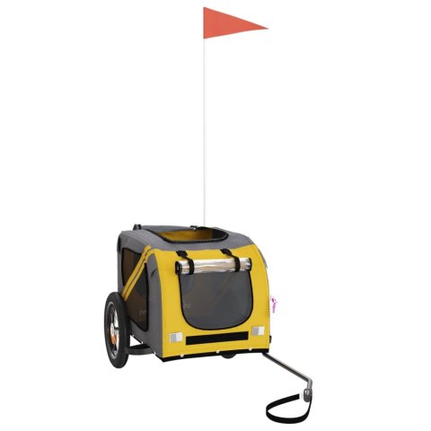 Przyczepka rowerowa dla psa, tkanina Oxford i żelazo Lumarko!