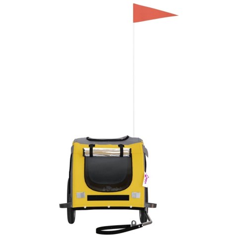 Przyczepka rowerowa dla psa, tkanina Oxford i żelazo Lumarko!