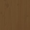 Donica ogrodowa, miodowy brąz, 40x40x39 cm, lite drewno sosnowe Lumarko!