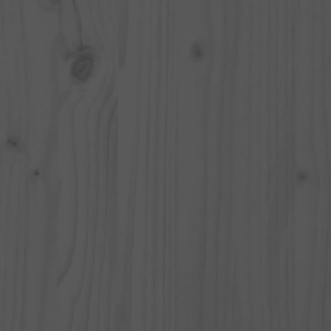 Donica ogrodowa, szara, 40x40x39 cm, lite drewno sosnowe Lumarko!