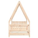 Rama łóżka dziecięcego, 80x160 cm, drewno sosnowe Lumarko!