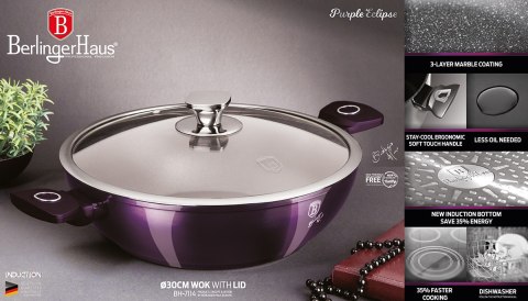 WOK GRANITOWY 30cm BERLINGER HAUS BH-7114 Lumarko!