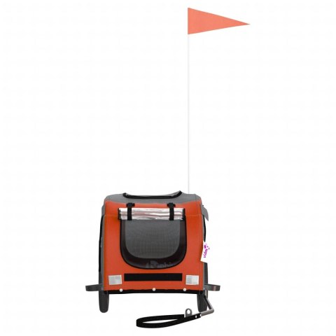 Przyczepka rowerowa dla psa, tkanina Oxford i żelazo Lumarko!