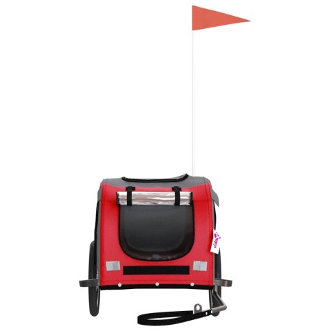 Przyczepka rowerowa dla psa, tkanina Oxford i żelazo Lumarko!