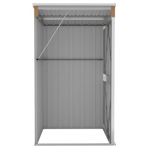 Szopa ogrodowa, mocowana do ściany, brązowa, 118x100x178 cm Lumarko!