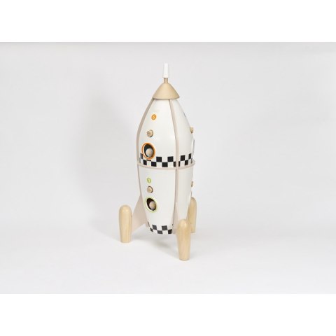 CLASSIC WORLD Drewniana Rakieta Domek dla Dzieci + Figurki Akc. Lumarko!