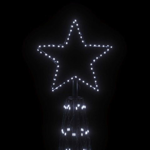 Choinka stożkowa, 3000 zimnych białych LED, 230x800 cm Lumarko!