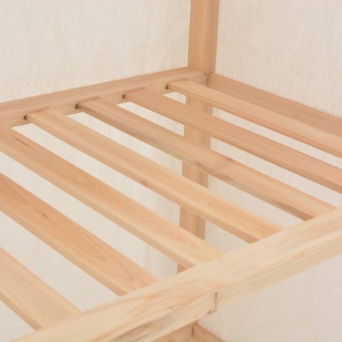 Szafa, biała, 79 x 40 x 170 cm, materiałowa Lumarko!