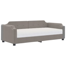Sofa z materacem do spania, kolor taupe, 80x200 cm, tkanina Lumarko!