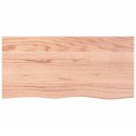 Blat do stołu, jasnobrązowy, 100x50x4 cm, lite drewno dębowe Lumarko!