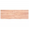 Blat do stołu, jasnobrązowy, 120x40x4 cm, lite drewno dębowe Lumarko!