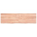 Blat do stołu, jasnobrązowy, 140x40x4 cm, lite drewno dębowe Lumarko!