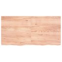 Blat do stołu, jasnobrązowy, 120x60x4 cm, lite drewno dębowe Lumarko!