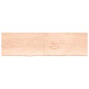 Blat do stołu, 220x60x4 cm, surowe drewno dębowe Lumarko!