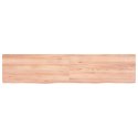 Blat do stołu, jasnobrązowy, 180x40x6 cm, lite drewno dębowe Lumarko!