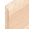 Blat stołu, 80x40x4 cm, surowe drewno dębowe Lumarko!