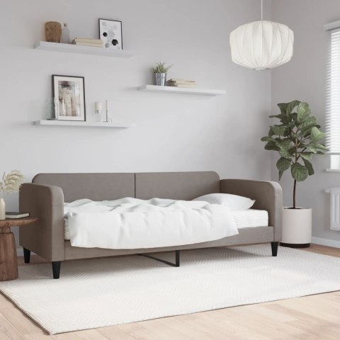 Sofa z materacem do spania, kolor taupe, 80x200 cm, tkanina Lumarko!