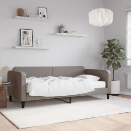 Sofa z materacem do spania, kolor taupe, 90x200 cm, tkanina Lumarko!