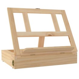 Sztaluga stołowa z szufladą, 33,5x25,5x7 cm, drewno sosnowe Lumarko!