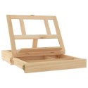 Sztaluga stołowa z szufladą, 33,5x25,5x7 cm, drewno sosnowe Lumarko!