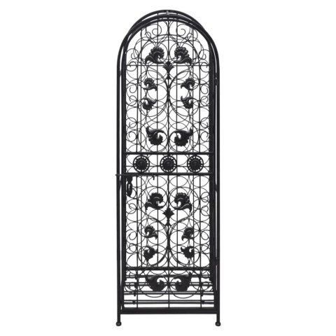 Metalowy stojak na 45 butelek wina Lumarko!