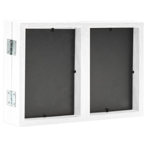 Trójdzielna ramka na zdjęcia, biała, 28x18 cm + 2 x (13x18 cm) Lumarko!